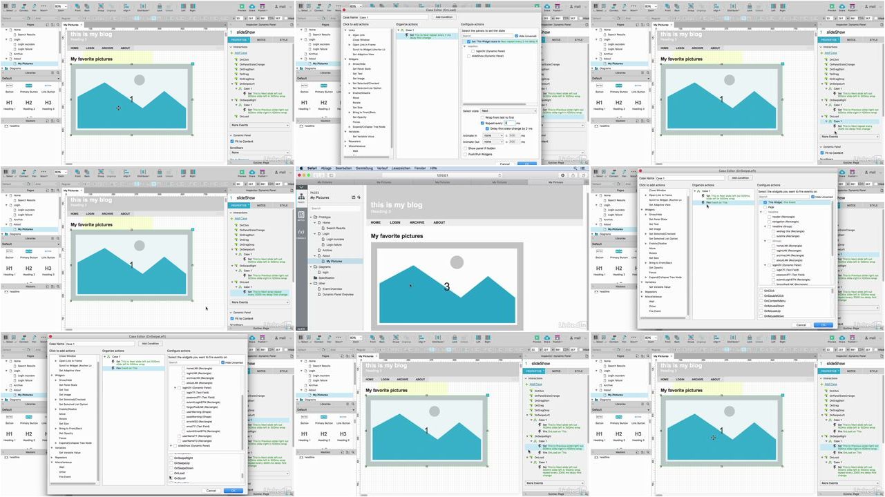 Video2Brain - UX Design mit Axure 8 – Grundlagen