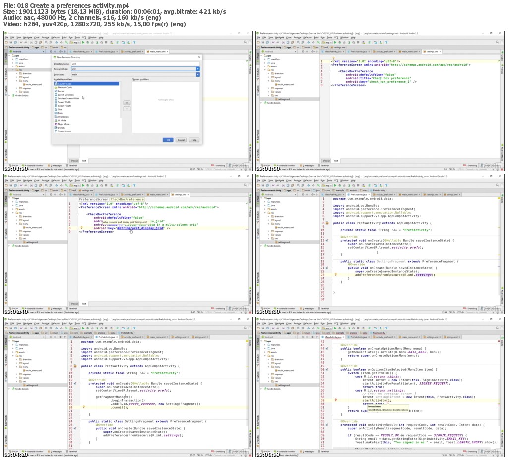 Lynda - Android App Development Essentials: Local Data Storage