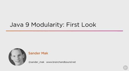 Java 9 Modularity: First Look