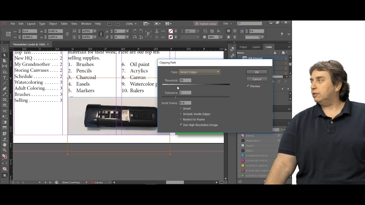 Adobe InDesign CC Advanced