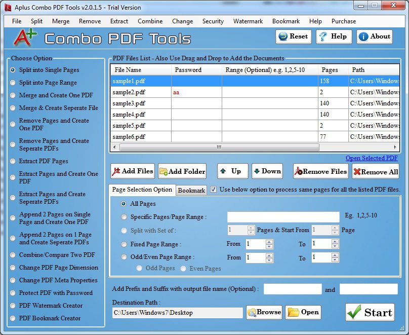 Aplus Combo PDF Tools 2.0.1.5