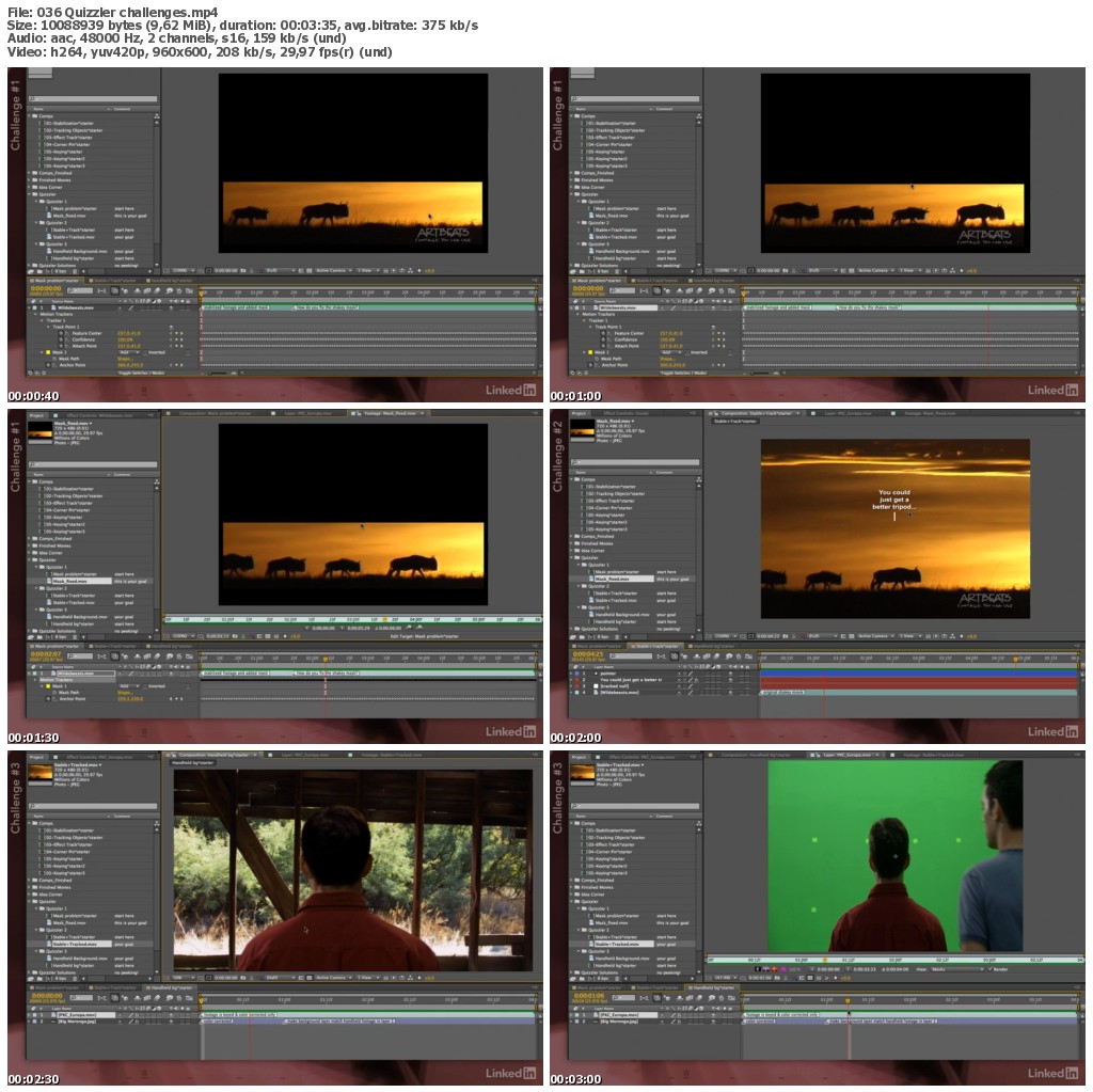 Lynda - After Effects Apprentice 12: Tracking and Keying (updated Nov 10, 2016)