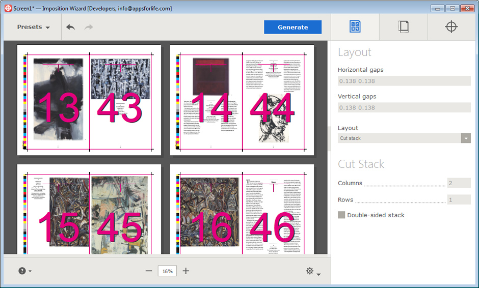 Appsforlife Imposition Wizard for Acrobat 2.8.1