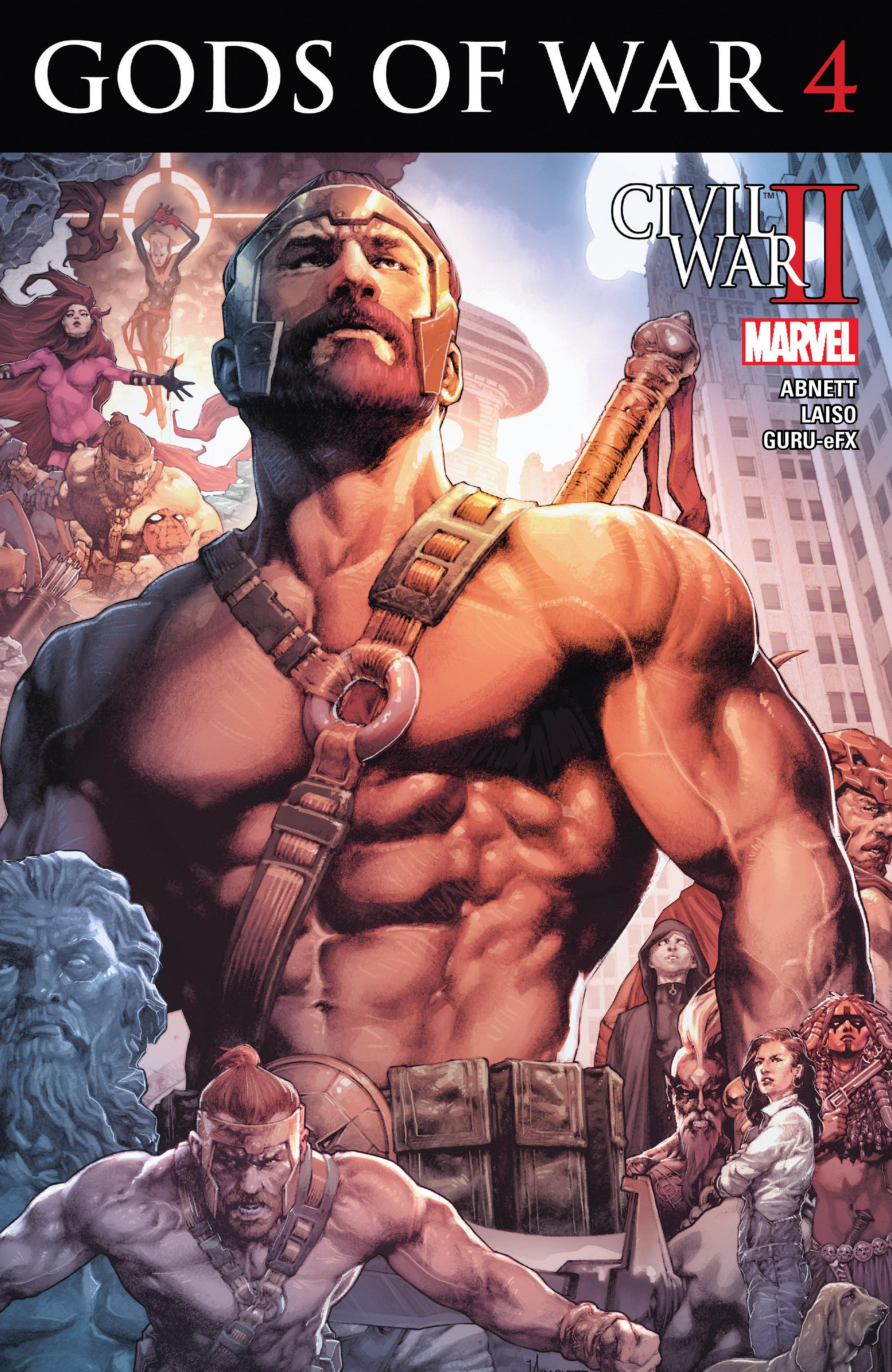 Civil War II: Gods of War #1-4 (of 4) (2016)