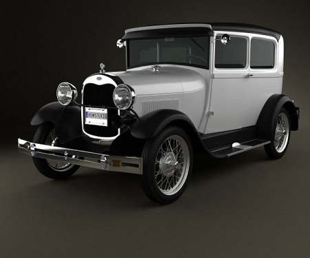 Hum3D – Ford Model A Tudor 1929 and Ford Model T 4door Tourer 1924