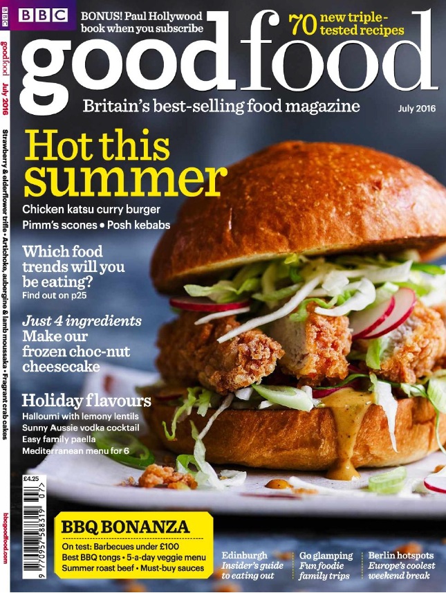 BBC Good Food UK – July 2016-P2P