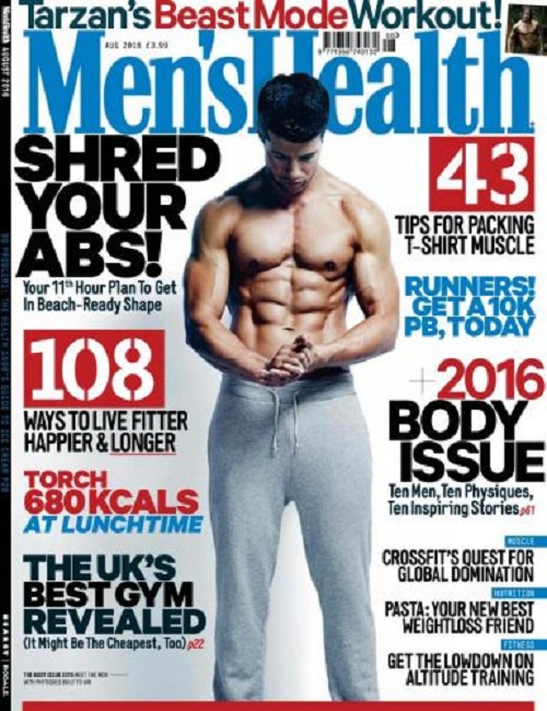 Men’s Health UK – August 2016-P2P