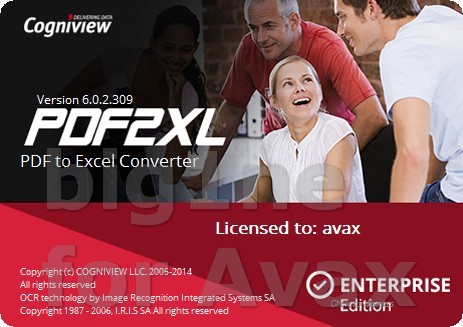 CogniView PDF2XL Enterprise 6.0.2.309