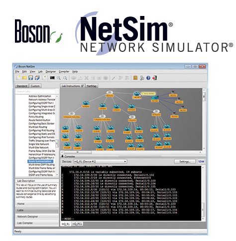 Boson Netsim Network Simulator 10.6.5574.17128