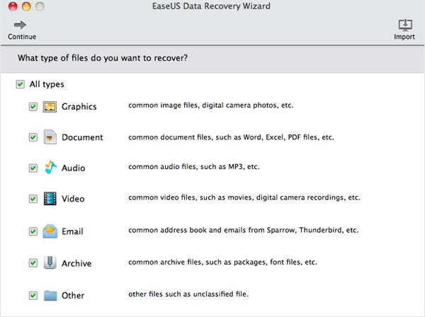 EaseUS Data Recovery Wizard Pro for Mac 9.9 Multilingual MacOSX