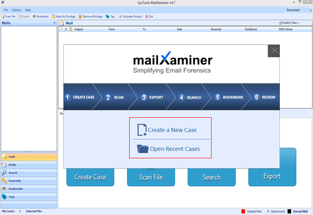 SysTools MailXaminer 4.8