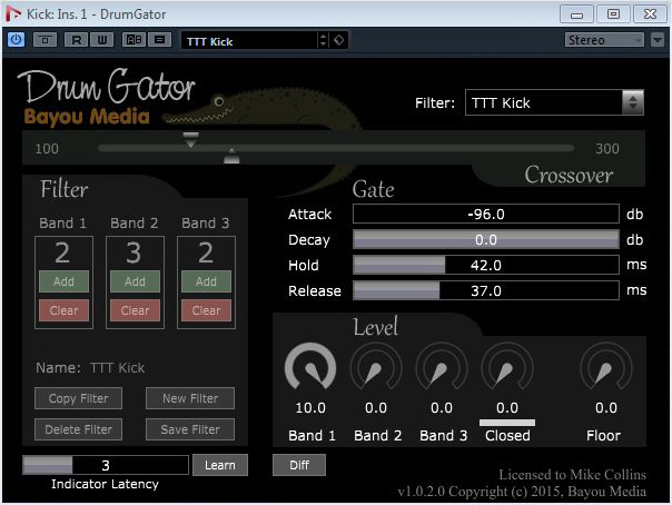 Bayou Media Drum Gator 1.0.2.5 (Win/Mac)