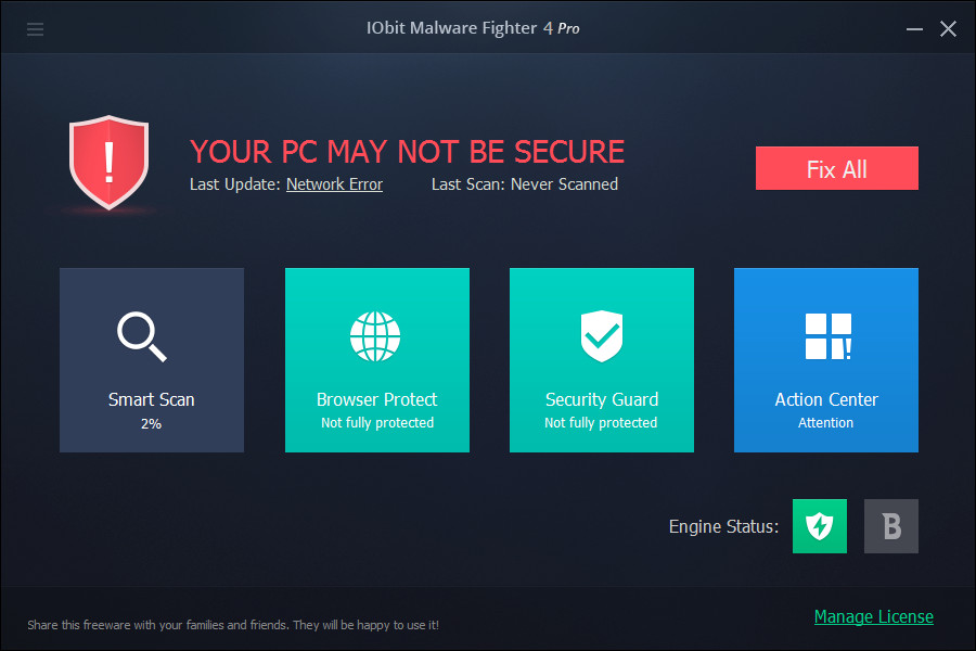 IObit Malware Fighter Pro 4.0.3.18 Multilingual