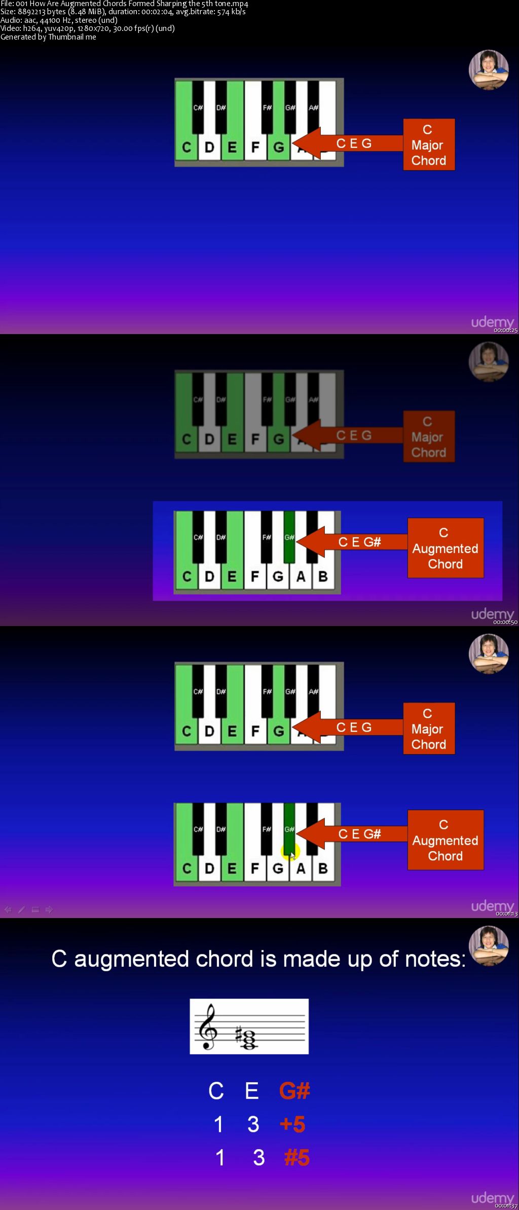 Learn Piano #8: Use Augmented Chord Sub & Whole Tone Scales