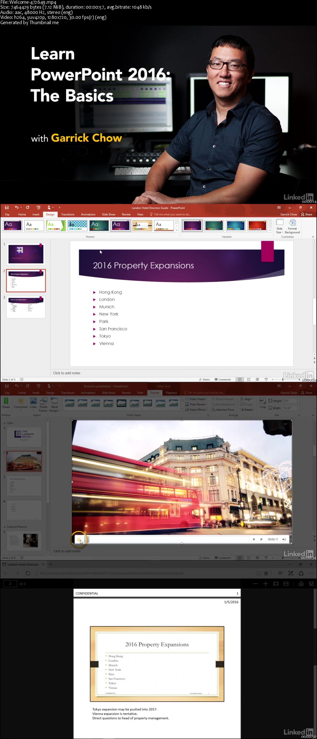 Lynda - Learn PowerPoint 2016: The Basics