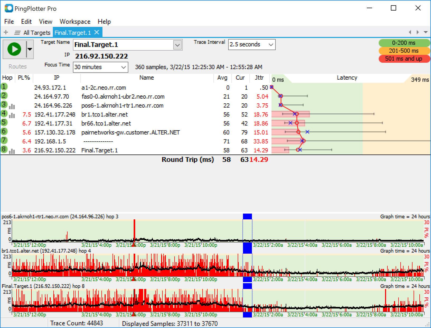 PingPlotter Pro 4.12.0