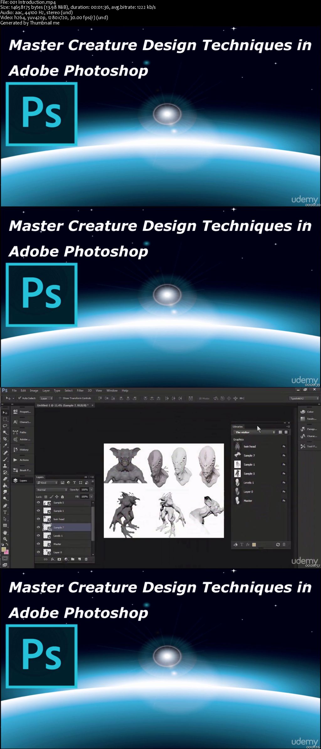 Master Creature Design Techniques in Adobe Photoshop (Pro)