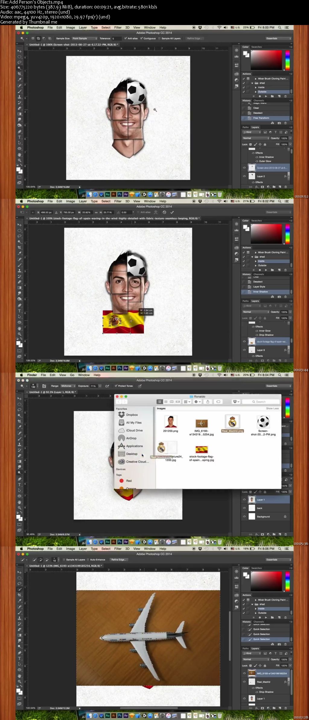 Make Your Face Speacks about you: Photoshop manipulation