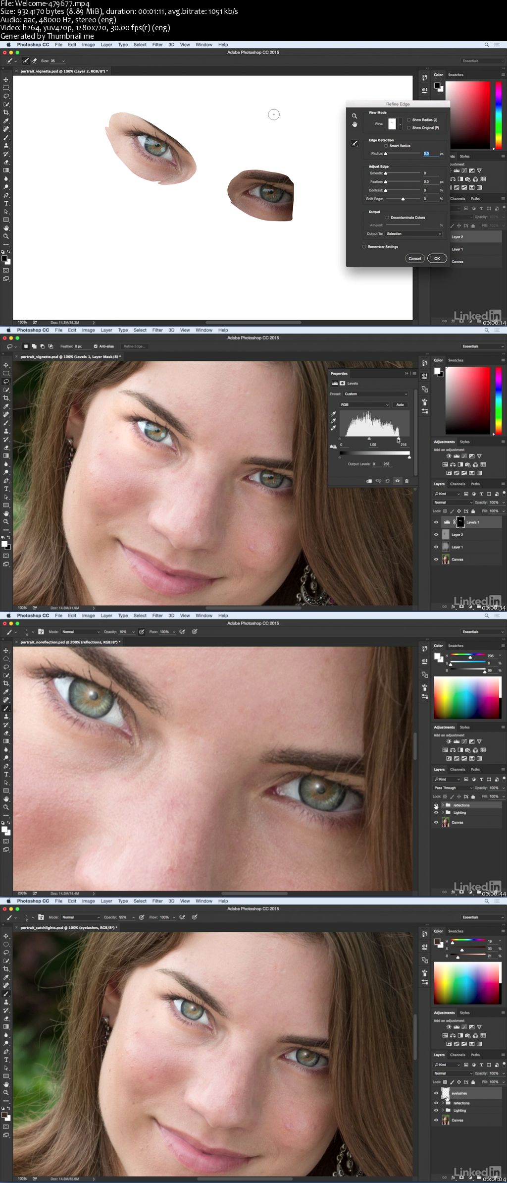 Lynda - Eye Enhancement for Portraiture with Photoshop