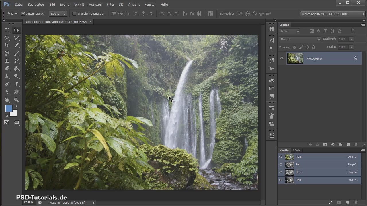 PSD Tutorials - Composings in Photoshop