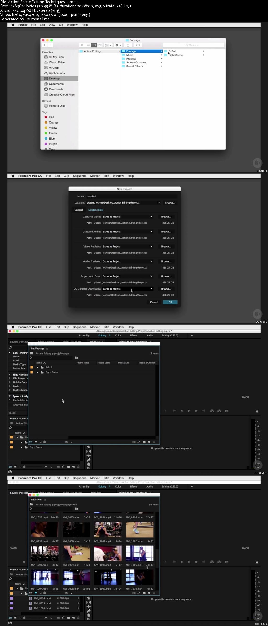  Action Scene Editing Techniques