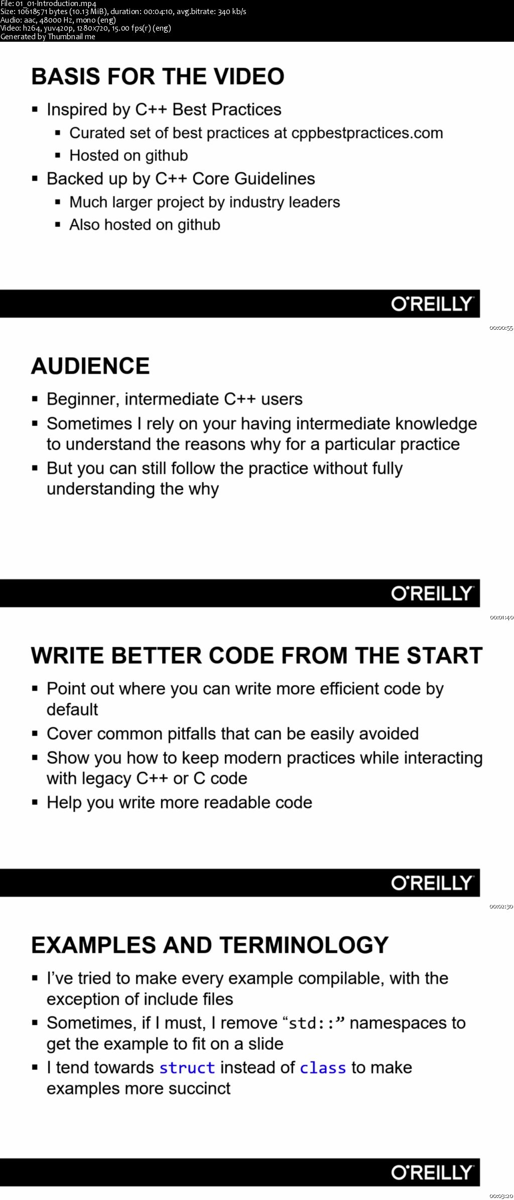 Infiniteskills - Learning C++ Best Practices Training Video