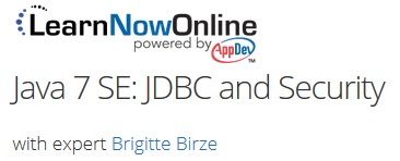 LearnNowOnline - Java 7 SE: JDBC and Security