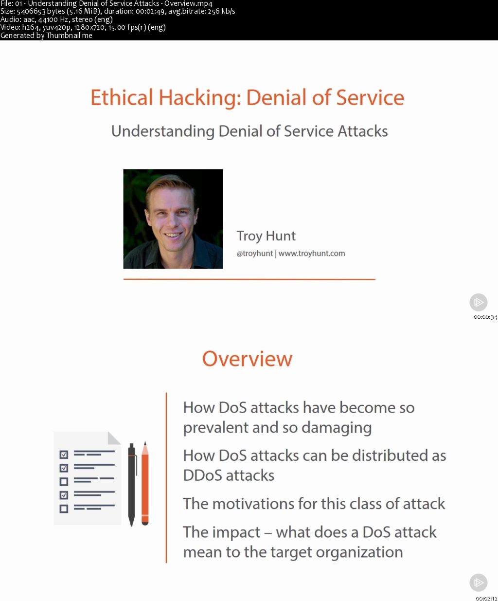  Ethical Hacking: Denial of Service