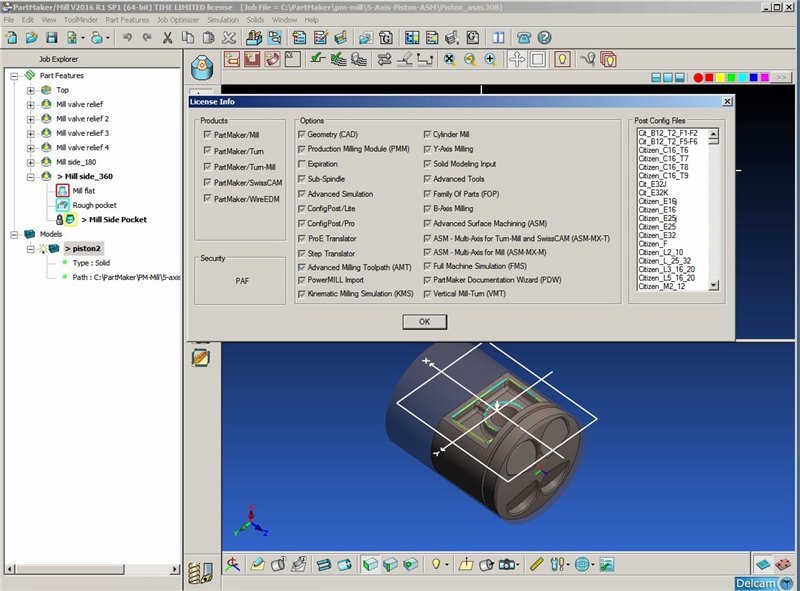 Delcam PartMaker 2016 R1 SP1