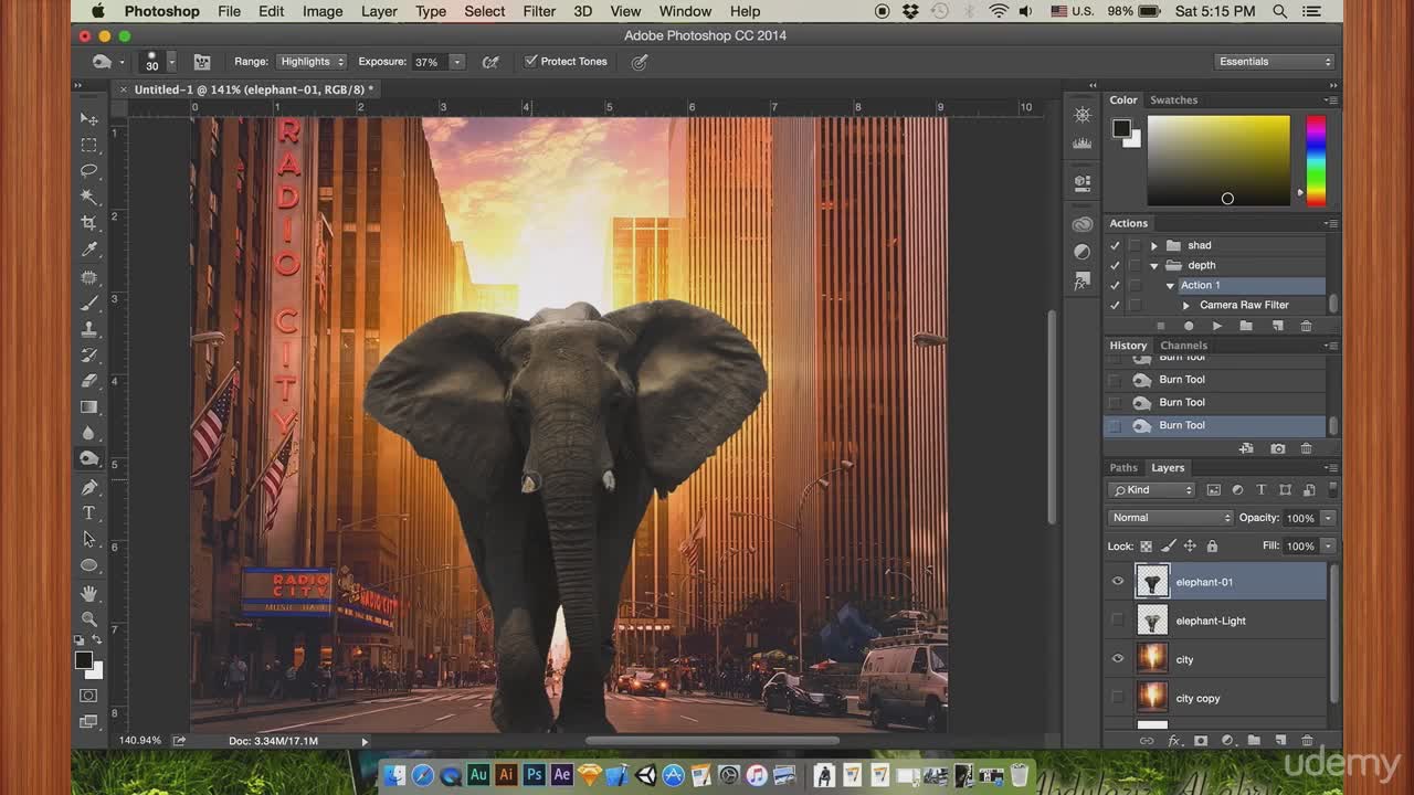 Udemy - Photoshop in Ease: Create World Amazing Graphic Designs (2016)