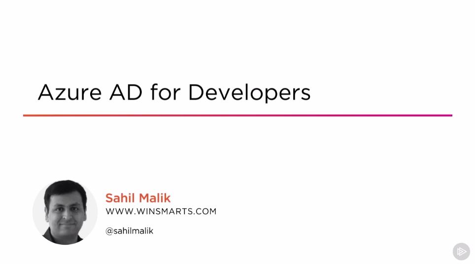  Azure AD for Developers