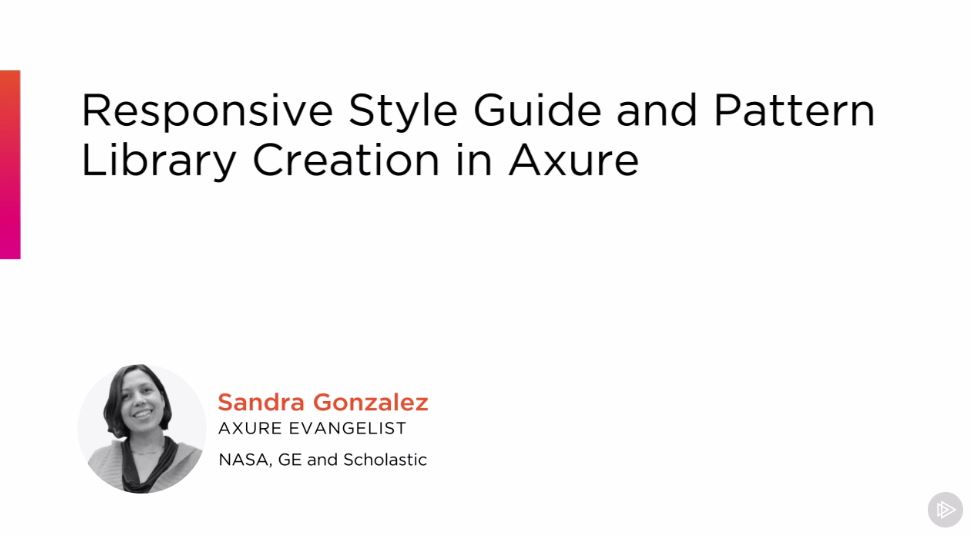 Responsive Style Guide and Pattern Library Creation in Axure