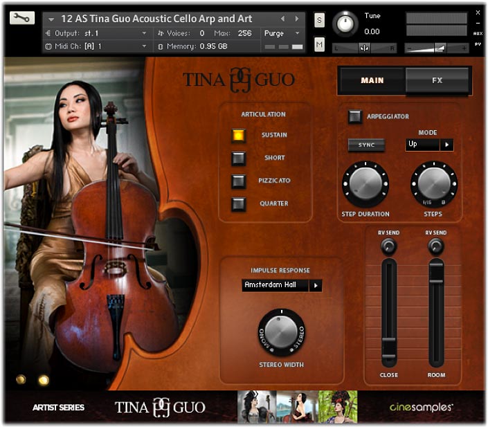 Cinesamples Tina Guo Artist Series KONTAKT