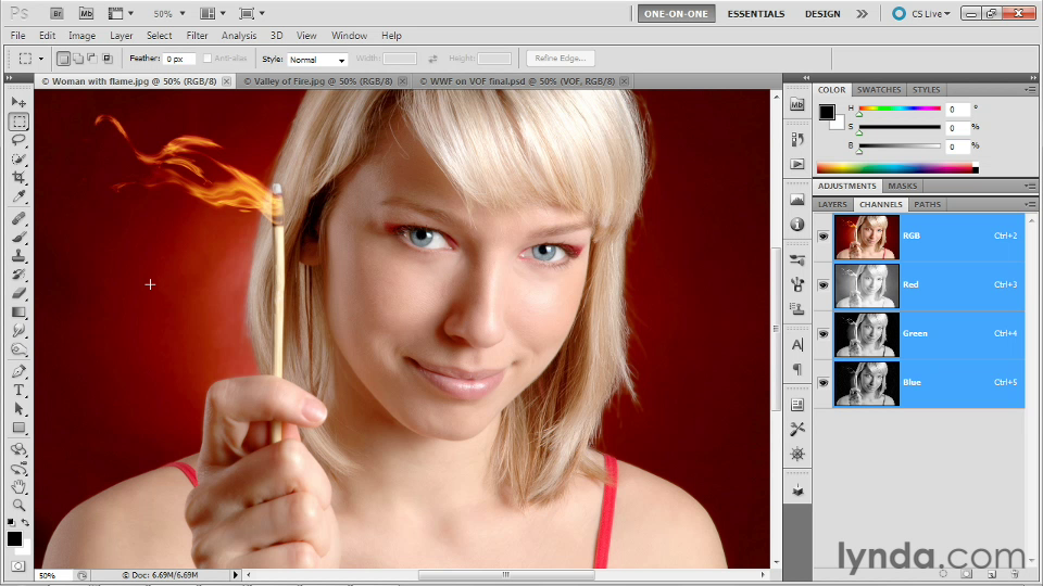 Lynda - Photoshop Masking and Compositing: Hair