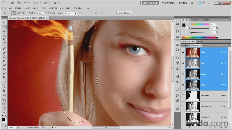 Lynda - Photoshop Masking and Compositing: Hair