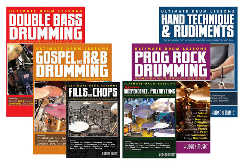 Hudson Music – Ultimate Drum Lessons DVD Value Pack