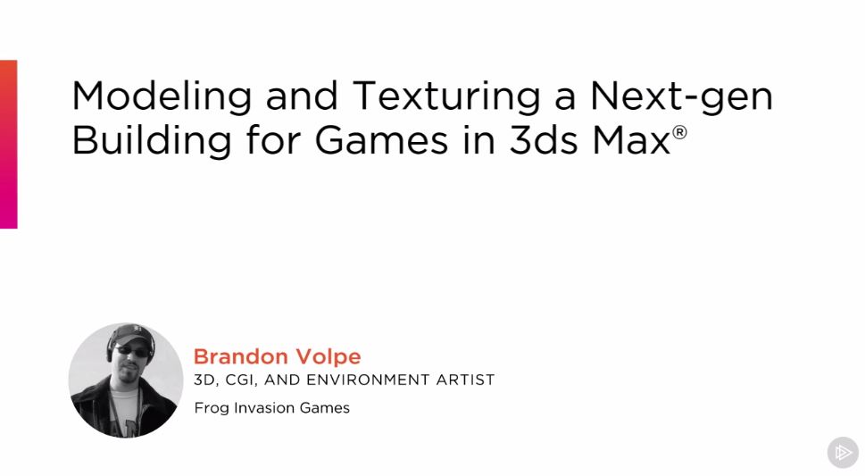 Modeling and Texturing a Next-gen Building for Games in 3ds Max