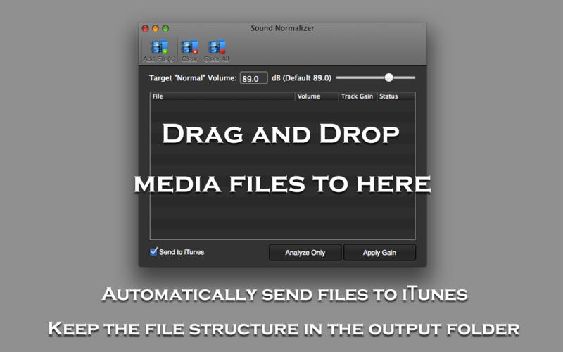 Sound Normalizer 2.1 Mac OS X