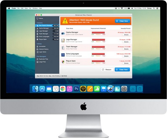 Advanced Mac Cleaner 1.3.6 Multilingual