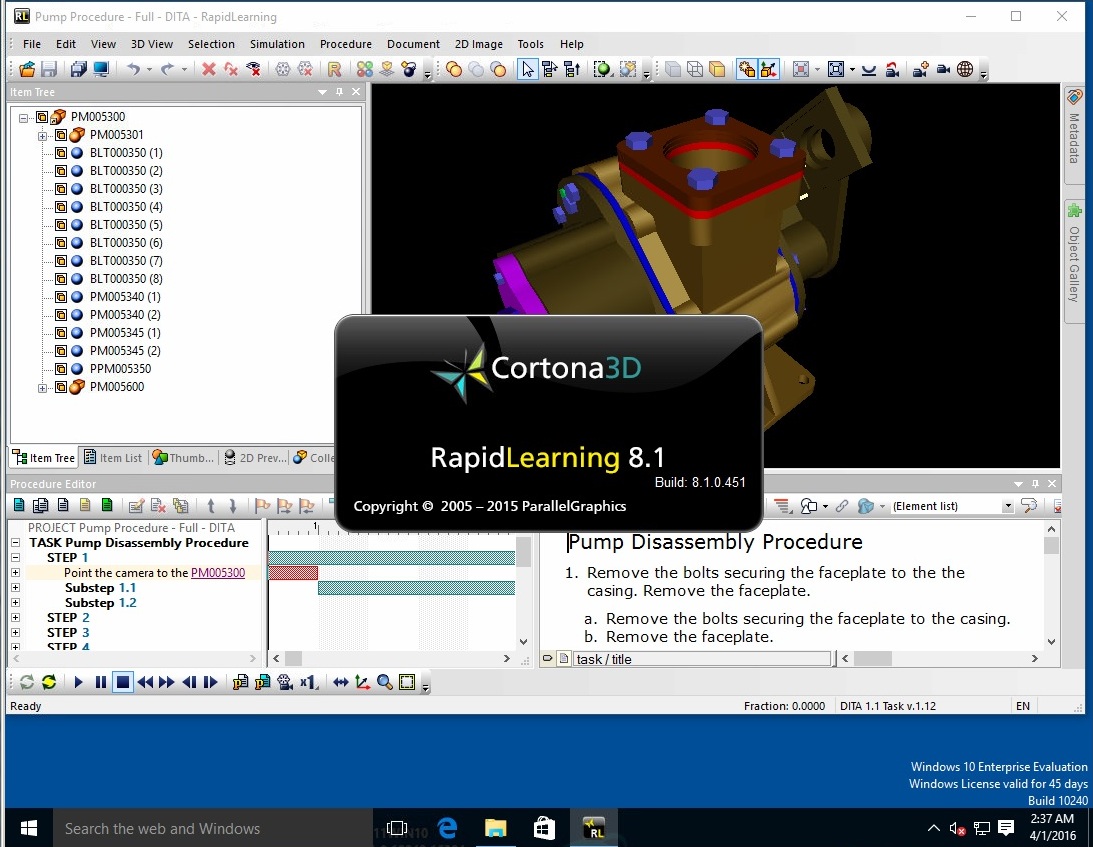 ParallelGraphics Cortona3D RapidAuthor 8.1 Suite