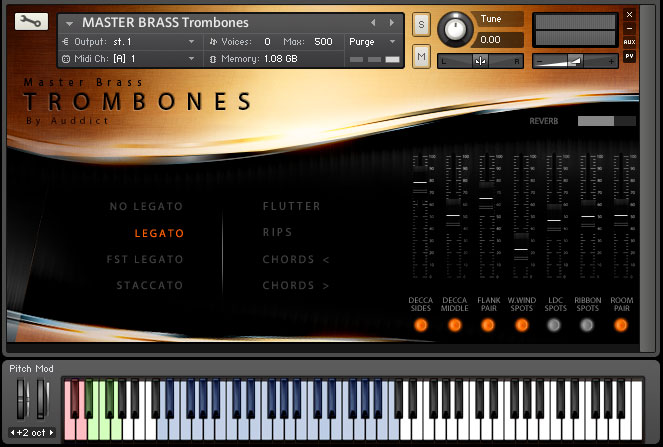 Auddict Master Brass Trombones KONTAKT