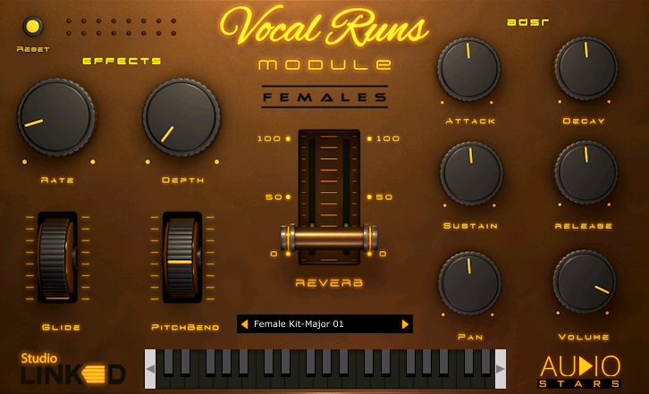 StudioLinkedVST Vocal Runs Module WiN / OSX