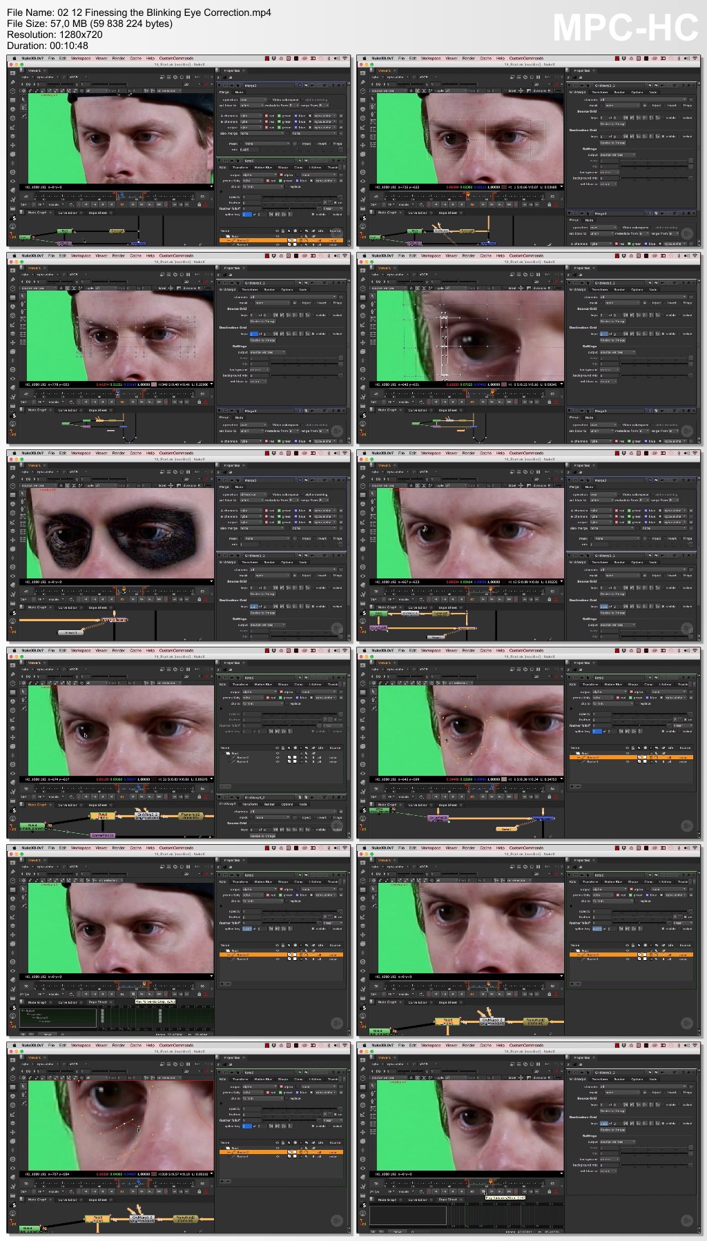  Moving Character Morphs in NUKE