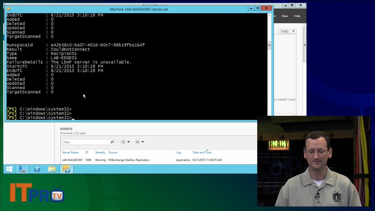 ITPRO.TV - Microsoft Exchange 2013 - 70-341: Core Solutions of Microsoft Exchange