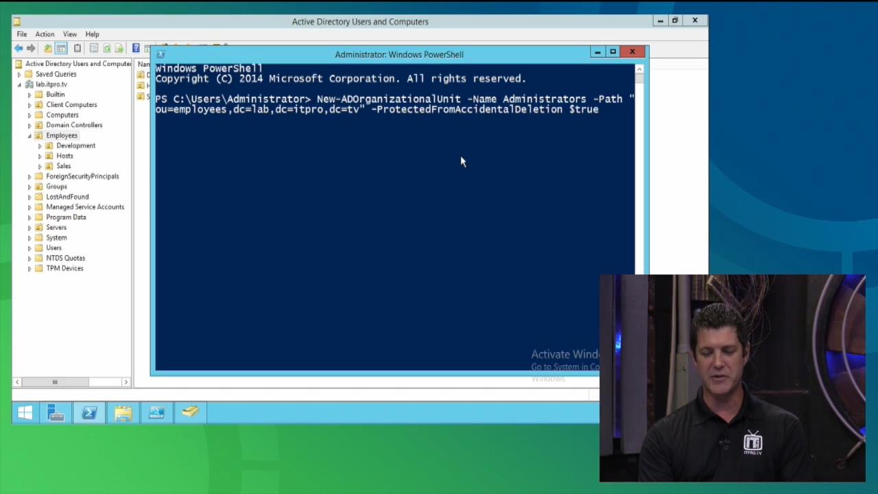 ITPRO.TV - Working with Active Directory: Deploy and maintain Active Directory