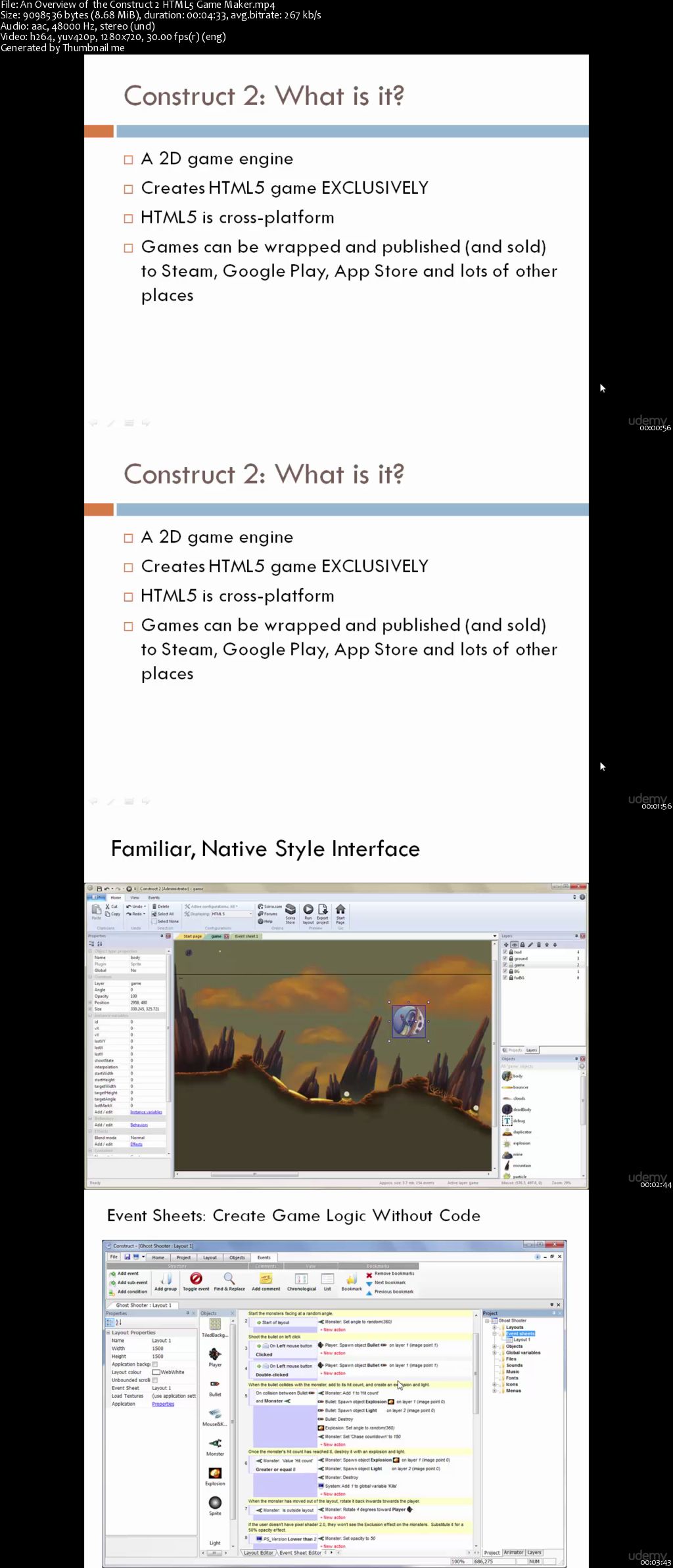 Learn Easy HTML5 Game Development in Construct 2