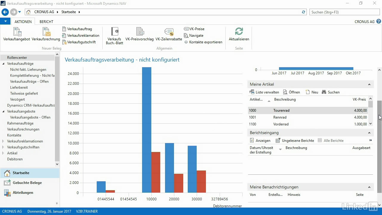 Microsoft Dynamics NAV 2016 – Grundlagen