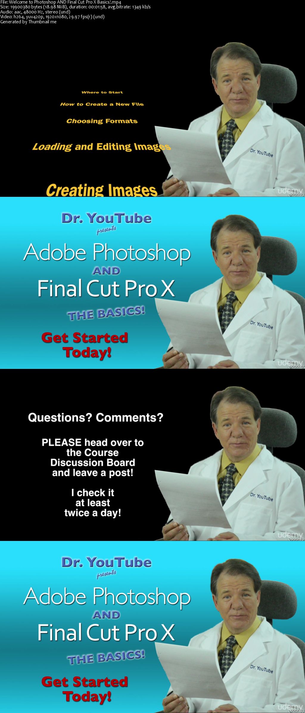 Enjoy Adobe Photoshop & Final Cut Pro: The Basics