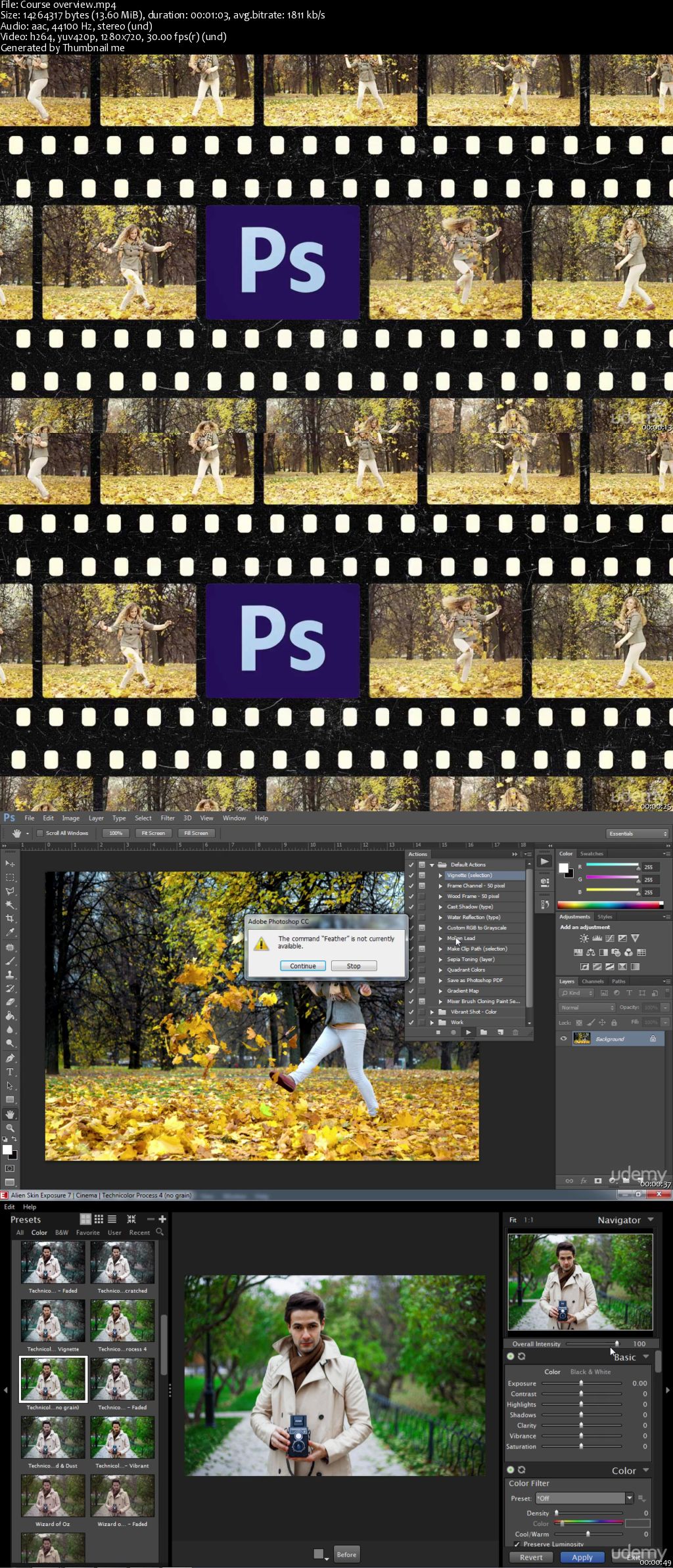 Photoshop Actions and Plugins: automate your work!