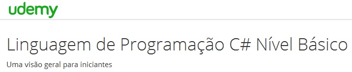 Linguagem de Programacao C# Nivel Basico